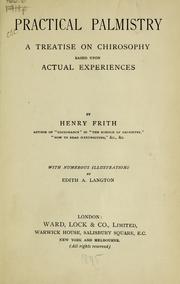 Cover of: Practical palmistry by Henry Frith