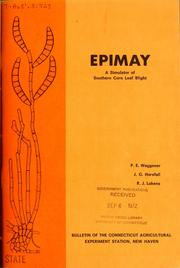 Cover of: Epimay by Paul E. Waggoner, Paul E. Waggoner