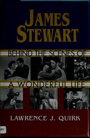Cover of: James Stewart: behind the scenes of a wonderful life