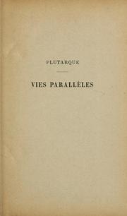 Cover of: Extraits: suivis des vies parallèles