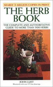 Cover of: The Herb Book