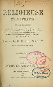 Cover of: La religieuse en retraite