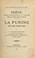 Cover of: La purine et ses dérivés