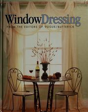 Cover of: Window Dressing: From the Editors of Vogue & Butterick