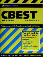 Cover of: CliffsTestPrep CBEST