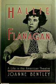 Cover of: Hallie Flanagan by Joanne Bentley