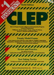 Cover of: Barron's how to prepare for the college-level examination program, CLEP, general examinations