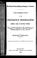 Cover of: Proceedings of the preference bondholders, historically, legally and financially considered
