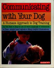 Cover of: Communicating with your dog: twenty magic words