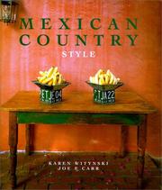 Cover of: Mexican country style by Karen Witynski