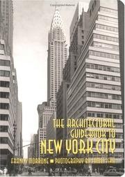 Cover of: The architectural guidebook to New York City