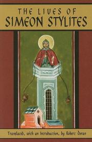 Cover of: The Lives of Simeon Stylites (Cistercian Studies Series) by Robert Doran