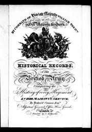 Cover of: Historical record of the Seventy-fourth Regiment (Highlanders) by Richard Cannon