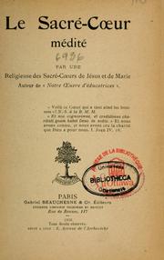 Cover of: Le Sacre-Coeur medite