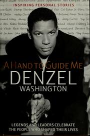 Cover of: A hand to guide me by Denzel Washington, Daniel Paisner