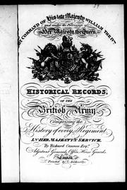 Cover of: Historical record of The Thirty-ninth, or, The Dorsetshire Regiment of Foot: containing an account of the regiment in 1702 and of its subsequent services to 1853
