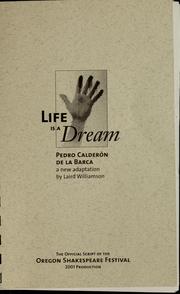 Cover of: Life is a dream by Pedro Calderón de la Barca