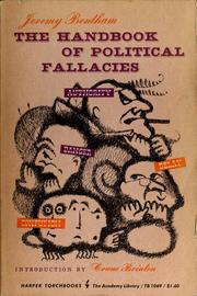 Cover of: The handbook of political fallacies by Jeremy Bentham, Jeremy Bentham