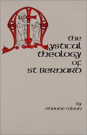 Cover of: The Mystical Theology of Saint Bernard