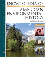 Cover of: Encyclopedia of American environmental history