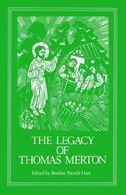 Cover of: The Legacy of Thomas Merton CS92 (Cistercian Fathers Series Number 92)
