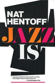 Cover of: Jazz is by Nat Hentoff