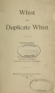Cover of: Whist and duplicate whist
