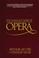 Cover of: The Limelight book of opera