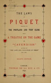 Cover of: The laws of piquet by Cavendish