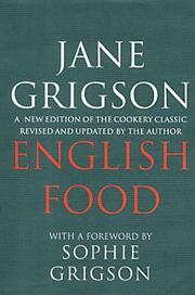 Cover of: English food