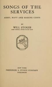 Cover of: Songs of the services: Army, Navy and Marine corps