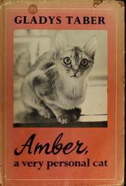 Cover of: Amber; a very personal cat