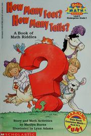 Cover of: How many feet? How many tails?: a book of math riddles