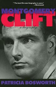 Cover of: Montgomery Clift | Patricia Bosworth