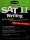 Cover of: SAT II Writing