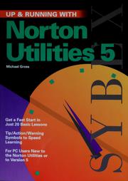 Cover of: Up & running with Norton Utilities 5