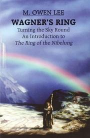 Cover of: Wagner's Ring by M. Owen Lee