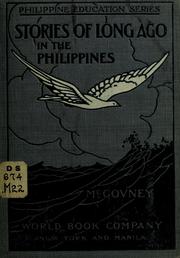 Cover of: Stories of long ago in the Philippines