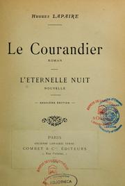 Cover of: Le courandier: roman ; L'Eternelle nuit : nouvelle