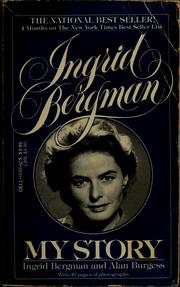 Cover of: Ingred bergman by Ingrid Bergman