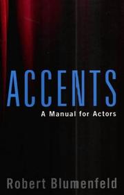 Cover of: Accents by Robert Blumenfeld