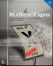 Cover of: Mac OS X killer tips by Scott Kelby