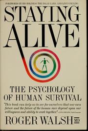 Cover of: Staying alive by Roger N. Walsh
