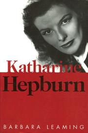 Cover of: Katharine Hepburn by Barbara Leaming