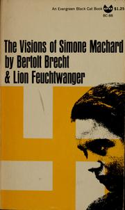 Cover of: The visions of Simone Machard. by Bertolt Brecht