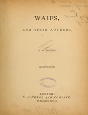 Cover of: Waifs, and their authors