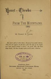 Cover of: Heart-throbs from the mountains.
