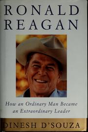 Cover of: Ronald Reagan by Dinesh D'Souza