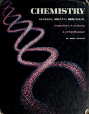 Cover of: Chemistry: general, organic, biological