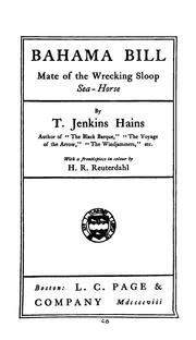 Cover of: Bahama Bill by T. Jenkins Hains